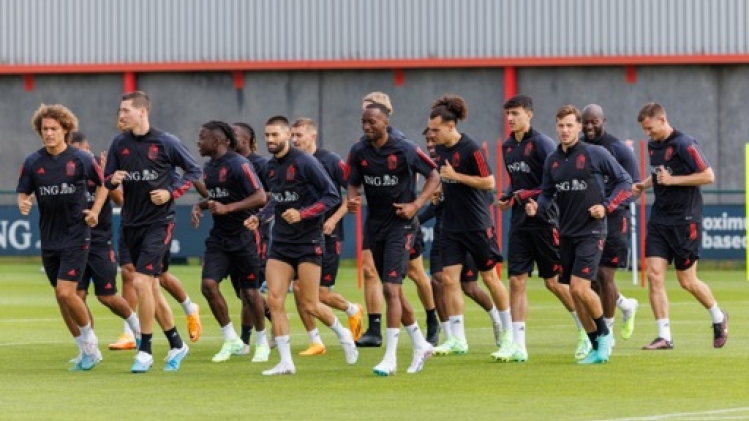 Les Diables entament ce lundi leur préparation au diptyque de septembre