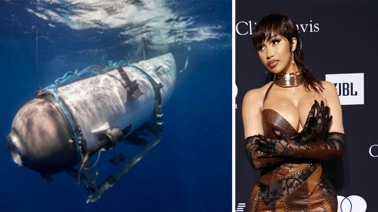 Cardi B et le sous-marin