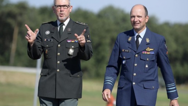Un nouveau numéro deux de l'armée, le général Frederik Vansina