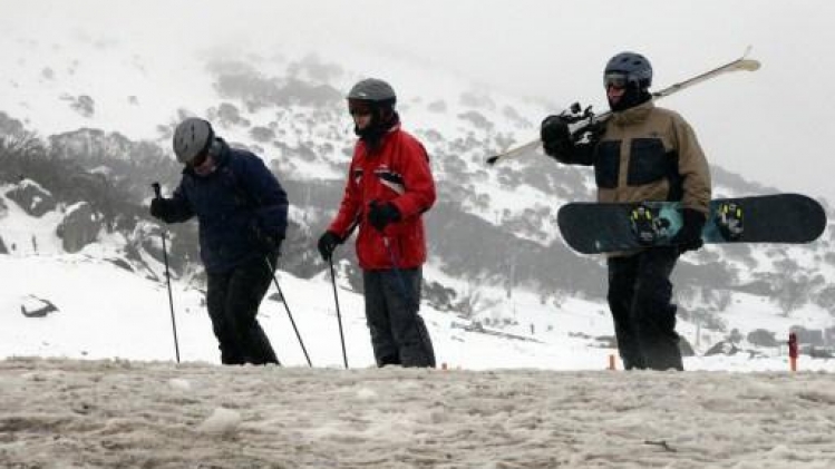 De nombreuses pistes de ski fermées en Australie en raison d'un hiver trop doux
