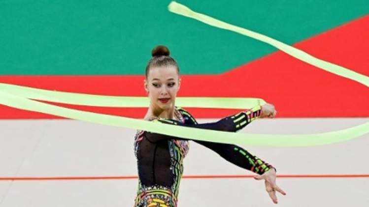 Alessia Verstappen championne de Belgique de gymnastique rythmique