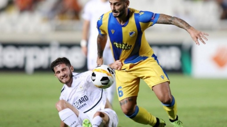Dieumerci Ndongala propulse l'APOEL Nicosie en barrages contre La Gantoise