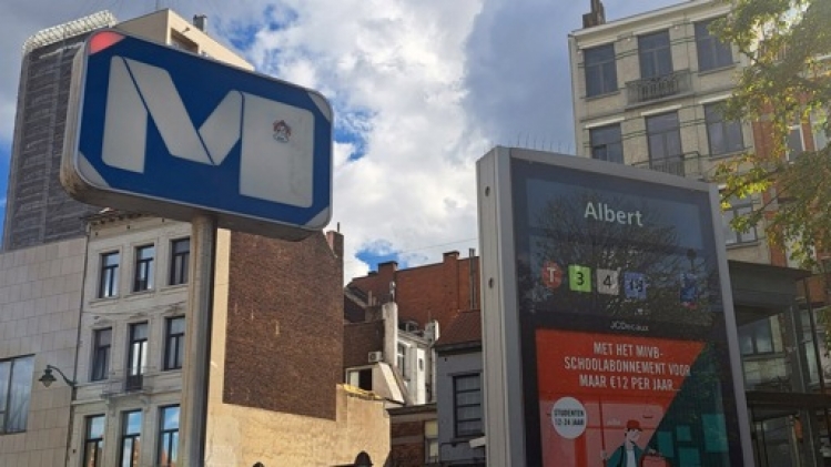 À Bruxelles, les bus limités vers le quartier européen, tandis que trams et métros roulent
