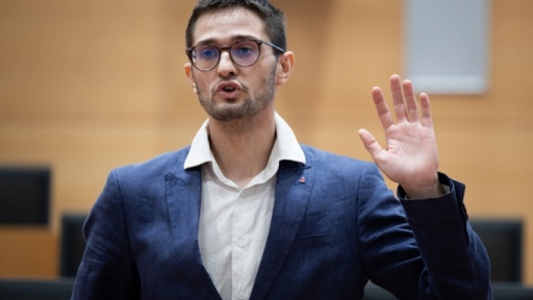 Robin Bruyère a prêté serment à la Chambre