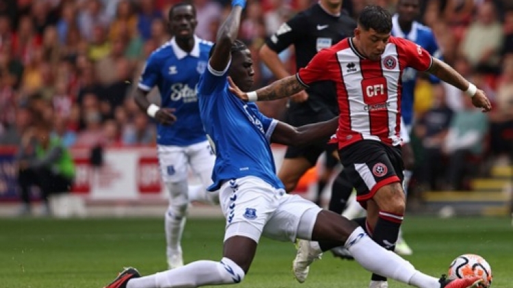 Premier point de la saison pour Everton et Amadou Onana qui partagent à Sheffield United