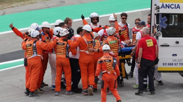 Le champion du monde Bagnaia va passer un scanner pour évaluer sa petite blessure