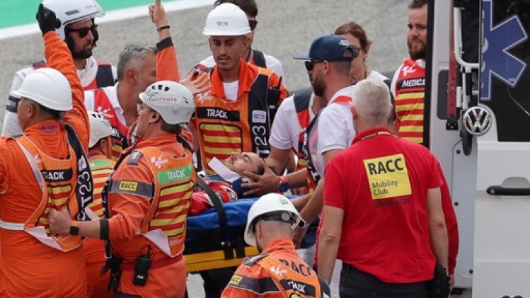 Pas de fracture pour le champion du monde Francesco Bagnaia