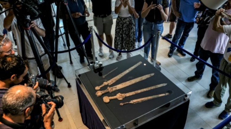 Archéologie: Israël dévoile un butin de guerre datant de l'Empire romain