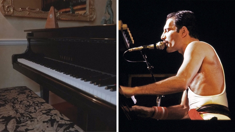 Le piano de Freddie Mercury