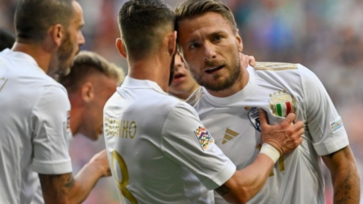 L'Italie, tenue en échec en Macédoine du Nord, à la peine dans le groupe C