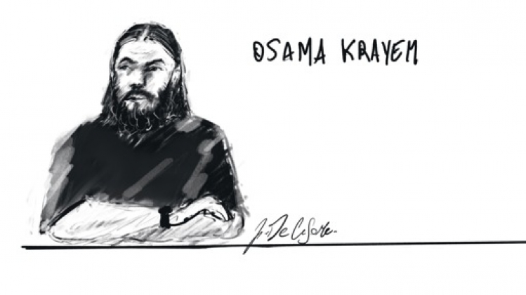 Osama Krayem est condamné à la réclusion à perpétuité