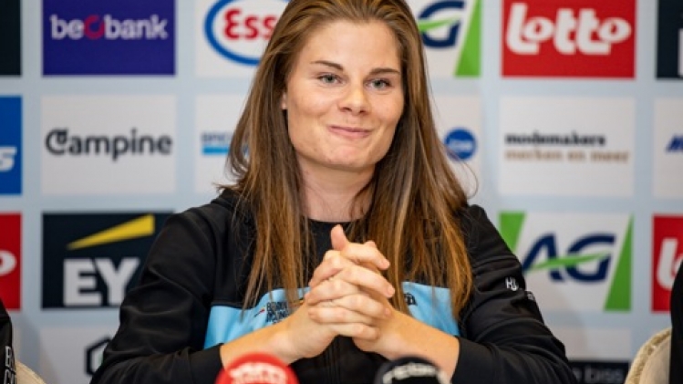 Même si elle ne pourra porter le maillot de championne d'Europe, Kopecky vise la victoire