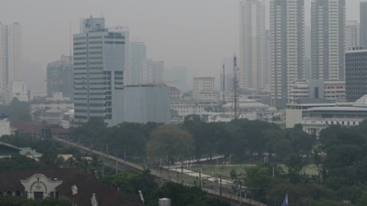 Philippines : Manille dans un brouillard toxique dû à un volcan