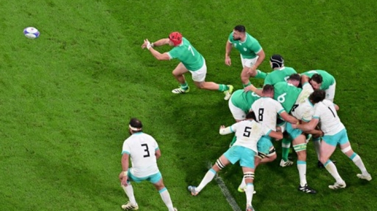 L'Irlande s'offre l'Afrique du Sud, championne du monde, dans le choc du groupe B