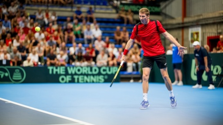 Blessé au flanc gauche, Coppejans espère être rétabli pour le tournoi d'Anvers mi-octobre