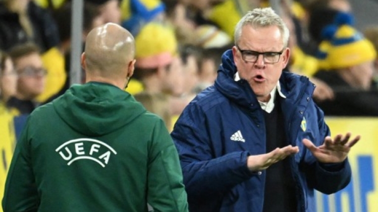 Andersson ne sera plus sélectionneur de la Suède s'il manque la qualification pour l'Euro