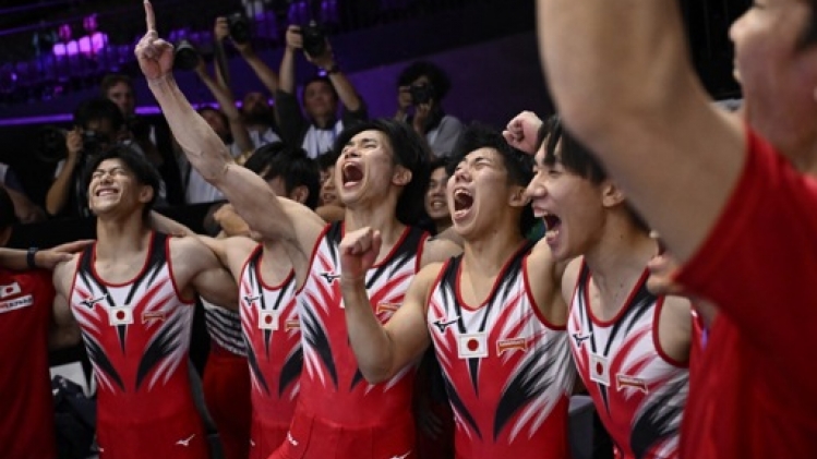 Le Japon remporte le concours général par équipes chez les messieurs