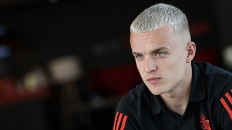 De retour avec les espoirs, Hugo Siquet est prêt à assumer un nouveau rôle