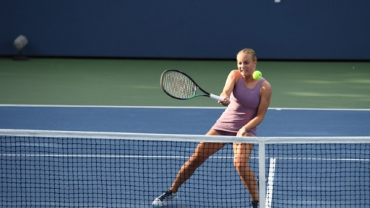 Kimberley Zimmermann éliminée en quarts de finale du double