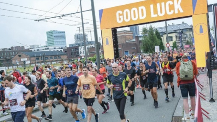 La quatrième édition du marathon d'Anvers en route vers un record de participation