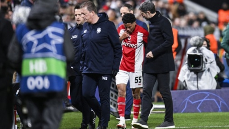 Anthony Valencia s'est fracturé le péroné face à Porto