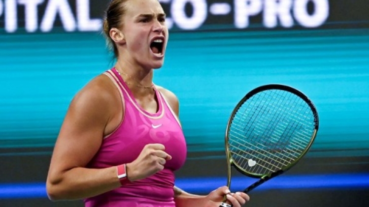 La N.1 mondiale Aryna Sabalenka critique la WTA pour l'organisation du Masters