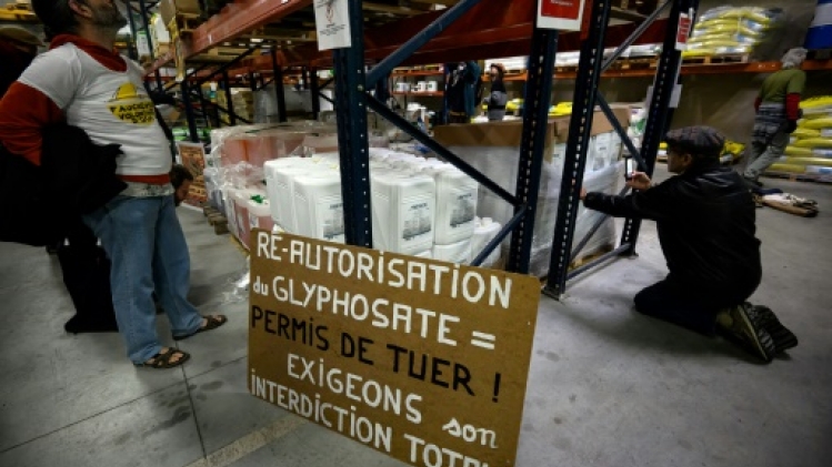 Action militante à Carcassonne contre le glyphosate