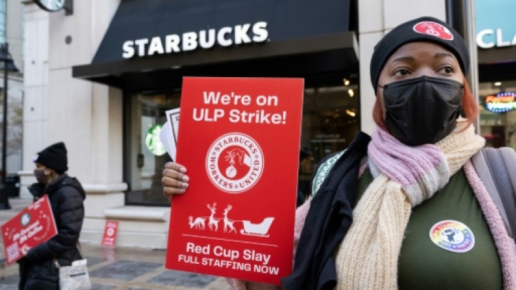 USA: des milliers d'employés de Starbucks appelés à la rébellion un jour de grosse promotion