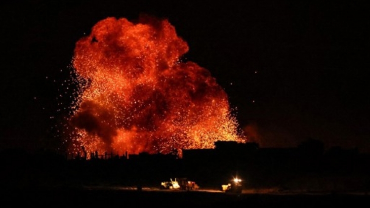 Israël affirme avoir fait sauter un tunnel sous l'hôpital Al-Chifa dans la ville de Gaza
