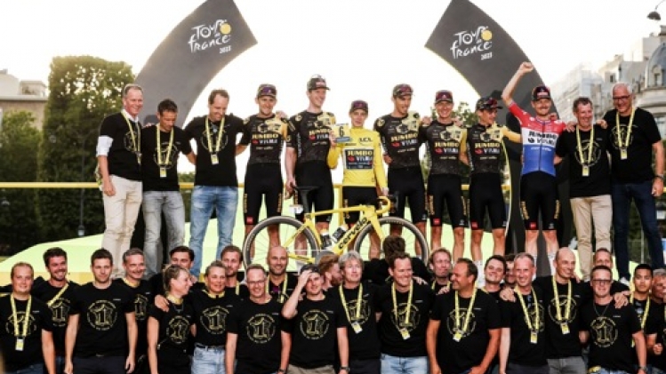 Jumbo-Visma officialise son changement de nom en Visma-Lease a Bike