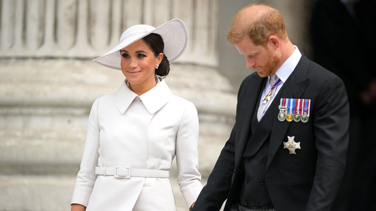 Le prince Harry et Meghan Markle 