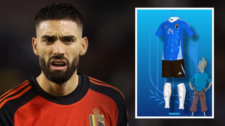 Maillot foot belge store