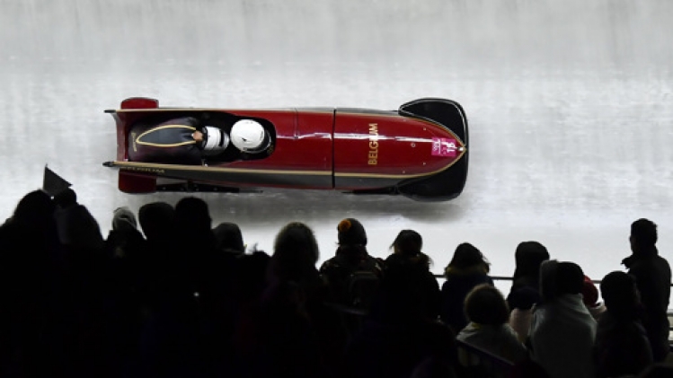 Kelly Van Petegem et Xanthe Van Driessche 7e de la deuxième manche de bob à deux