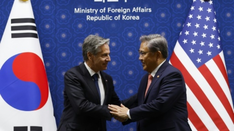 A Séoul, Blinken dénonce la coopération militaire dangereuse entre Pyongyang et Moscou