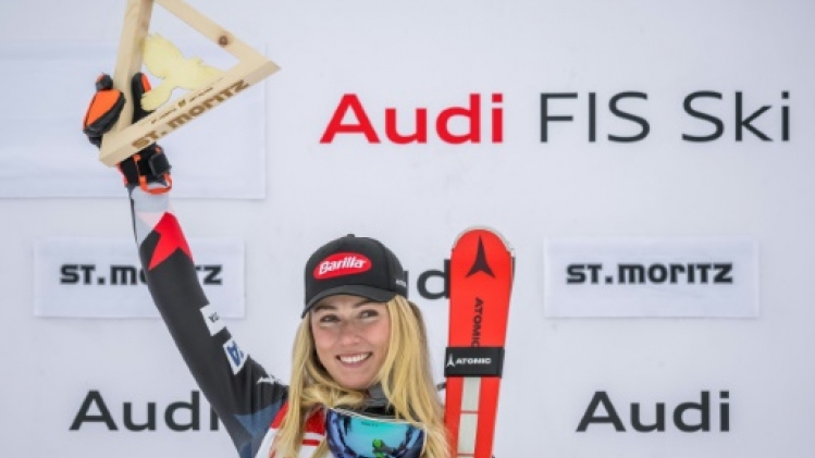 Ski alpin: Shiffrin domine Goggia dans la descente de St-Moritz