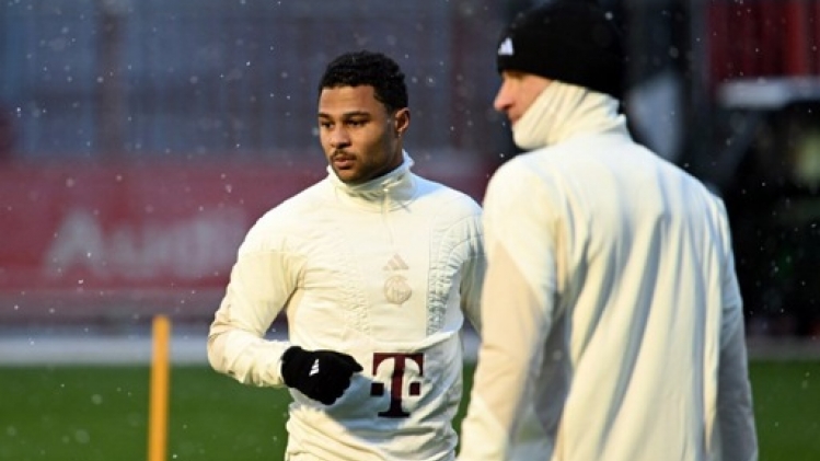 L'attaquant du Bayern Serge Gnabry mis à l'écart à cause d'une blessure à l'aine