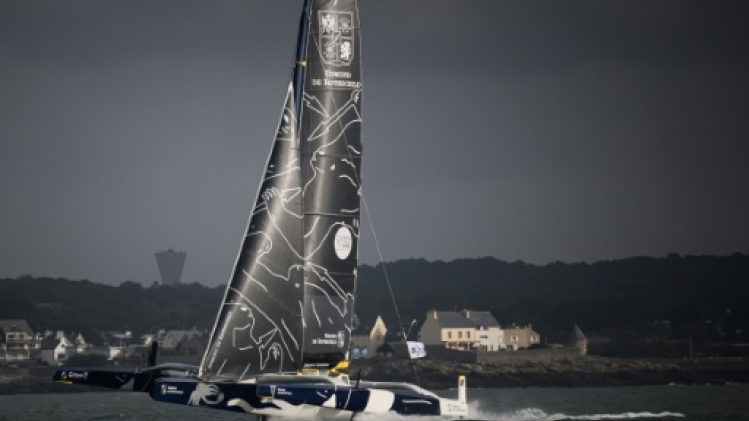 On prend un plaisir fou à naviguer sur un trimaran volant, dit Caudrelier