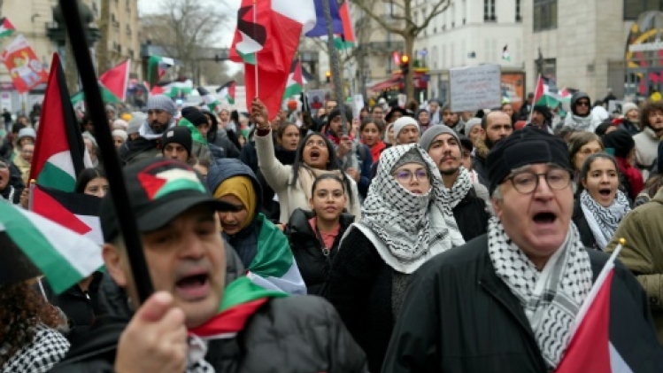 Des rassemblements en soutien au peuple palestinien à Paris et en régions