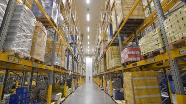 Blocage du centre de distribution de Lidl à La Louvière