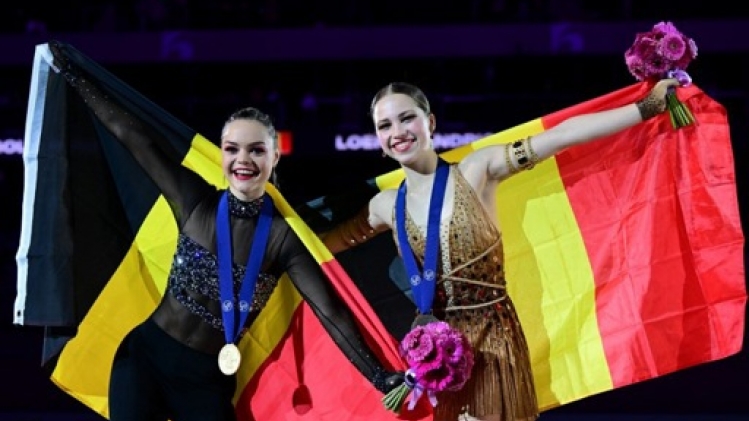 Loena Hendrickx contrainte d'adapter sa chorégraphie en raison d'une piste plus étroite