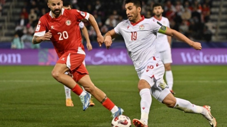 Le Tadjikistan arrache la qualification face au Liban, la Chine éliminée contre le Qatar
