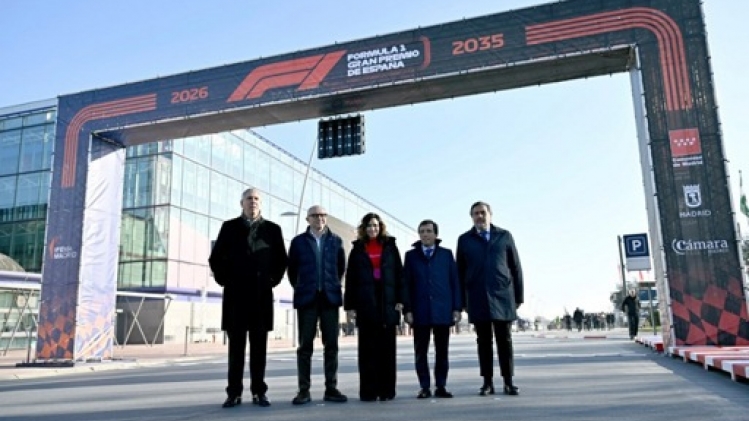Madrid accueillera le GP d'Espagne de F1 de 2026 à 2035