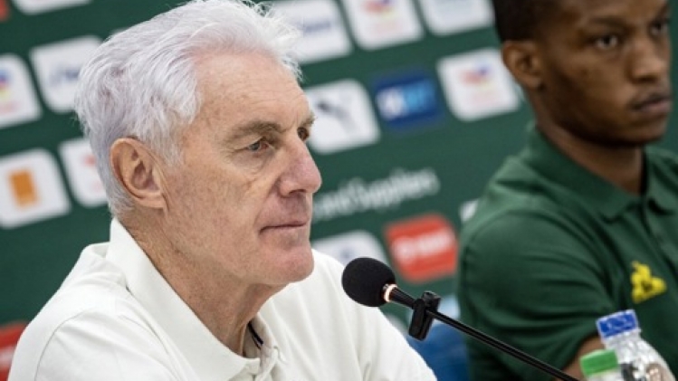 Hugo Broos s'attend à un match chaud avec l'Afrique du Sud contre la Tunisie