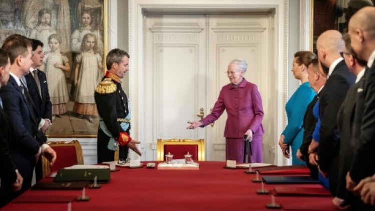 Frederik X, nouveau roi du Danemark après l'abdication de la reine Margrethe II