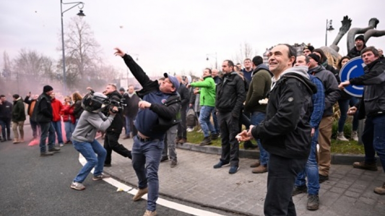 La mobilisation des agriculteurs prend de l'ampleur à Namur