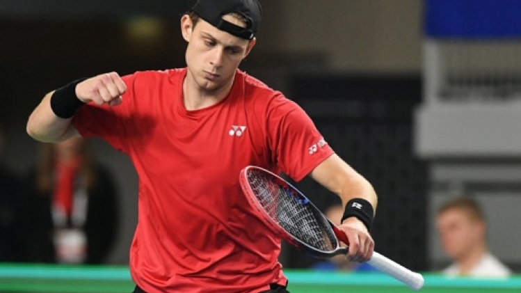 Zizou Bergs s'impose contre Marin Cilic et prend le premier point pour la Belgique