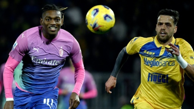 Italie: l'AC Milan se fait peur à Frosinone