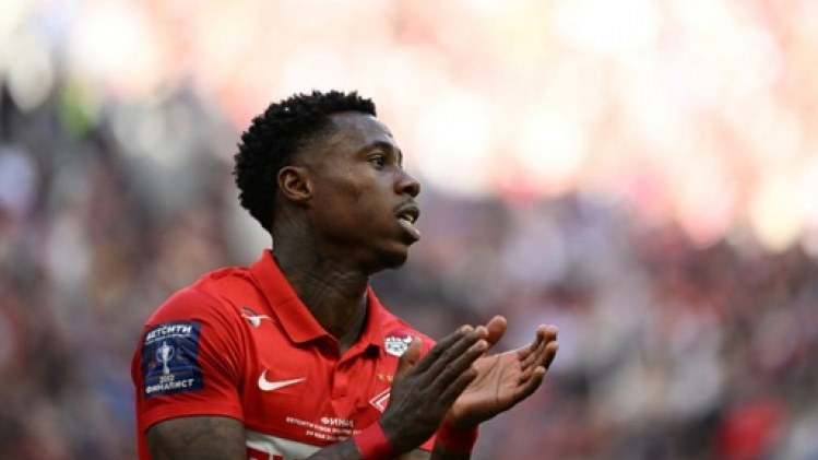 Le joueur néerlandais Quincy Promes condamné à six ans de prison pour trafic de cocaïne