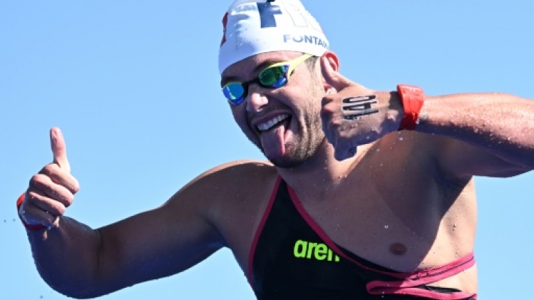 Eau libre: Logan Fontaine champion du monde du 5 km, Marc-Antoine Olivier en argent