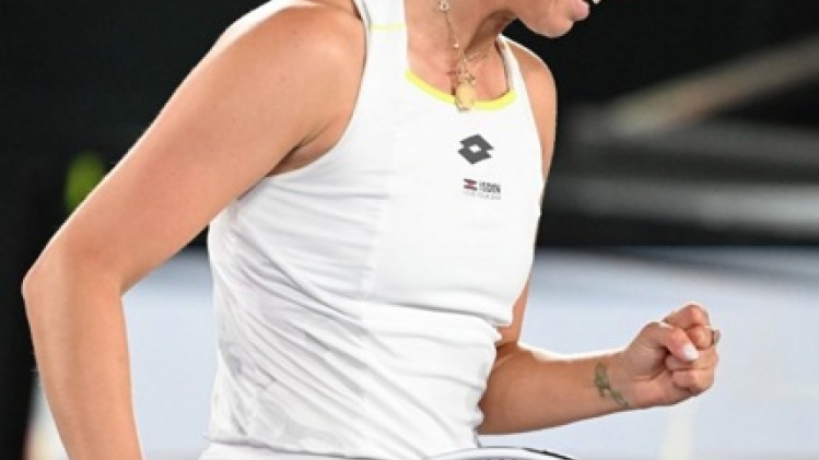 Satisfaite de son entrée en lice, Mertens a toujours eu le sentiment d'être en contrôle